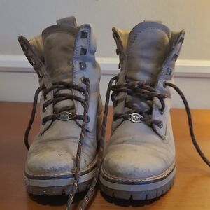 Timberland Tan Leather Boots